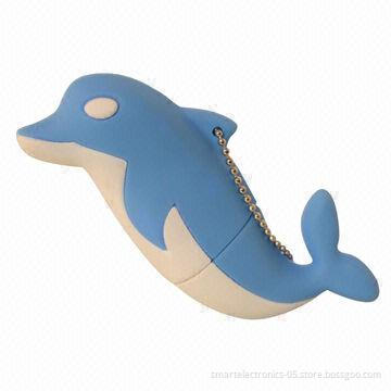 Dolphin-shaped USB flash drives